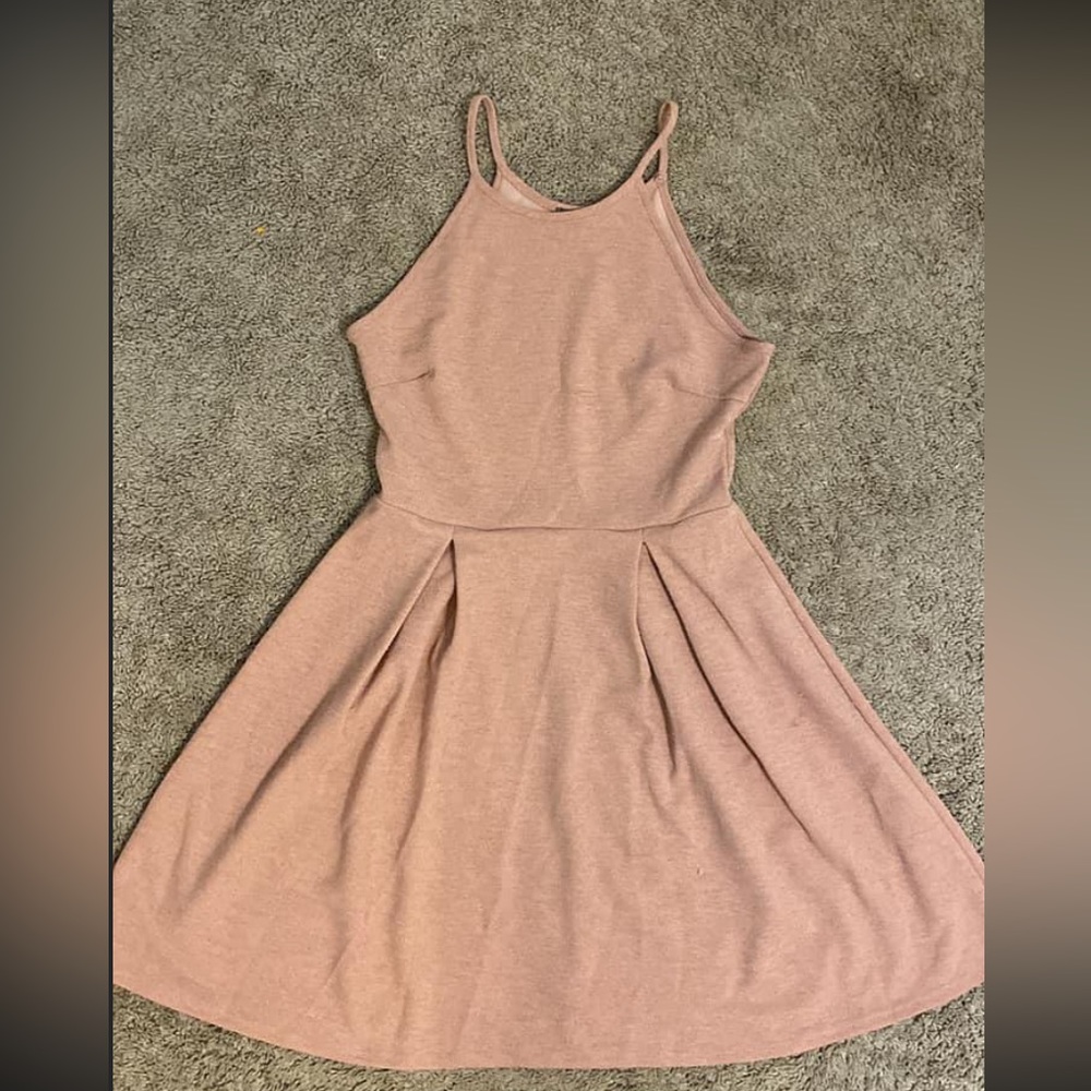Rose pink dress